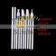 SMAH239---2.2ml cosmetic pen with metalizing and logo printing/metal click pen/cosmetics/pen container/pen