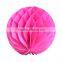 Hanging craft paper ball baby decoration