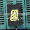 0.5 inch yellow green Alphanumeric led Display