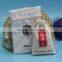 Fancy ecofriendly drawstring hessian bag for gift packing