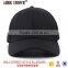 fashionable black blank golf hats