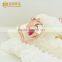 Fashion jewelry 18K real gold plated jewelry, Natrual red corundum pendant jewelry for women