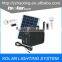 IS-1512S 12v 9AH rechargeable lead acid battery 10w portable solar home system solar panel kits with radio for home use