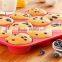 Silicone 12 Cup Muffin Pan