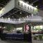 the plain pattern warp knit display faric for digital printing