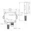 TE-CM16 wall-mounted humidity sensor housing factory