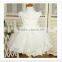 Fancy White Lace A-Line Scalloped Sleeveless Customized Vestidos Girl Dress for Wedding FG003 little queen flower girl dress