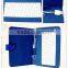 Blue small hag keyboard case. Universal Tablet Case , leather tablet keyboard case, Plastic USB keyboard