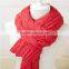 Hot sale large women knitting infinity scarf winter Thicker muffler scarves Brand solid color women's scarf