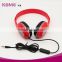 wired mp3 stereo headphone, mp3 headphone for computer headphone Cell phone accessory