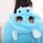 2015 Cheapest Blue Hippo adult animal onesie pajamas