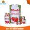 hot selling africa halal food red color natural tomato paste