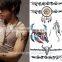 2016 best price flash tattoos foil gold temporary tattoo sticker