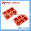Five Star Shape 6 Cups 3D Commercial Silicone Decorative Making Soap Molds
