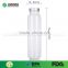 300ml pet clear round shape with aluminium plastic empty bulk sale fruit juice bottle