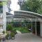 modern outdoor aluminum frame sunshade car carport