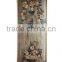 Antique Decorative Wall Picture, Luxury Silver Painted Wooden Hanging Picture, Classical Drawing Hanging Wall Art