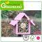 Terracotta Bird House Insect Wooden Ladybird Wild Life Care