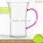 Crystal Hot Selling Pyrex Handblown Fancy Beer Mug Glass