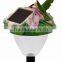 Mixed Poly Resin Deco Solar Path Garden Lawn Stake Light