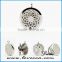 316L Stainless Steel Sunflower Pattern Aromatherapy Essential Oil Diffuser Necklace Locket Pendant