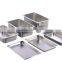 Stainless steel food plate food tray in various size