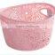 NEW Plastic sundries storage basket Curver Lace Effect Basket
