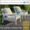 Hot sale aluminium leisure chair garden sofa set