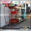 Steelite company bathroom tool trolley 4 wheels salon trolley