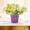 Factory bulk sale colorful ceramic flower pots