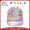 High Quality custom christmas Resin Glass human snow globe with Santa Claus inside