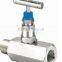 stainless steel thread high pressure reducing male needle valve