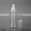  china hot products flat shoulder 50ml pet spray water bottle cosmetic toner perfume plastic spray bottle