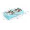 New Design Double Non Slip Stainless Steel Dog Food Bowl