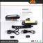 New arrival 3 Mode RED/White Light LED Bicycle Safety Front/Tail Light set with USB charger