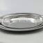 Custom made deep stainless steel dinner plate & dishes with thick wall