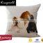 Costom Digital Printing Silk Back Cushion for Sofa and Car