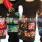 Personality Printing Bust Cotton Apron, Restaurant Milk Tea Shop Half Short Corset