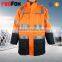 safety man winter wind jacket parka