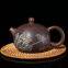 Nixing Pottery Pure Engraving Xishi Teapot Ceramic Tea Pot