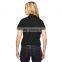 women office working clothes short sleeve polo shirt ladies work uniform style made in china