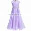 Summer Lace Chiffon Short Sleeved New Model For Girl Dress