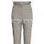 Summer ankle-length frill trousers woven women slacks