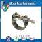 Made in Taiwan Stainless Steel german type hose clamp types of hose clamps T bolt hose clamp
