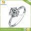 2017 Hot Selling White Gold Plated Jewelry Three-Piece Suit With Cubic Zircon Earring Ring And Necklace