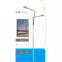 aluminum garden lighting pole