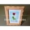Hot selling new arrival wooden material wave type photo frame ! 4R size high quality picture frame