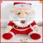 Factory direct sale cute plush toys christmas santa claus with leather hammer