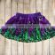 Newest baby products girls skirts baby sequin skirts royal blue girl dress