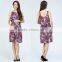 ladies fashion dress long breastfeeding dress